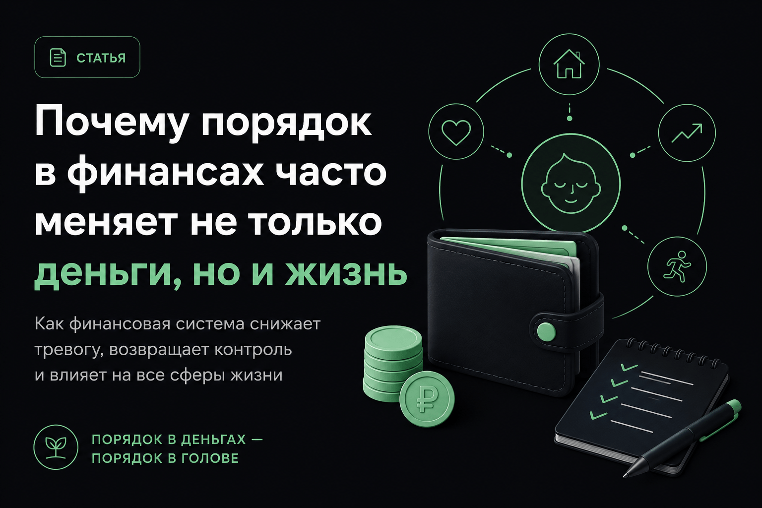Почему порядок в финансах часто меняет не только деньги, но и жизнь